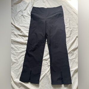 Athleta Wander Split Front Hem Cropped Pants SZ 14